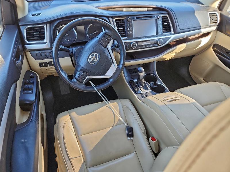 Photo 8 from auction – 2015 TOYOTA HIGHLANDER with VIN 5TDJKRFH2FS147328