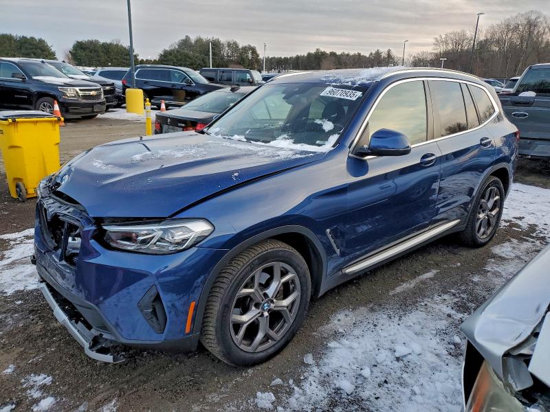 BMW X3 XDRIVE3 2022 with VIN 5UX53DP09N9K59680 - Photo from auction