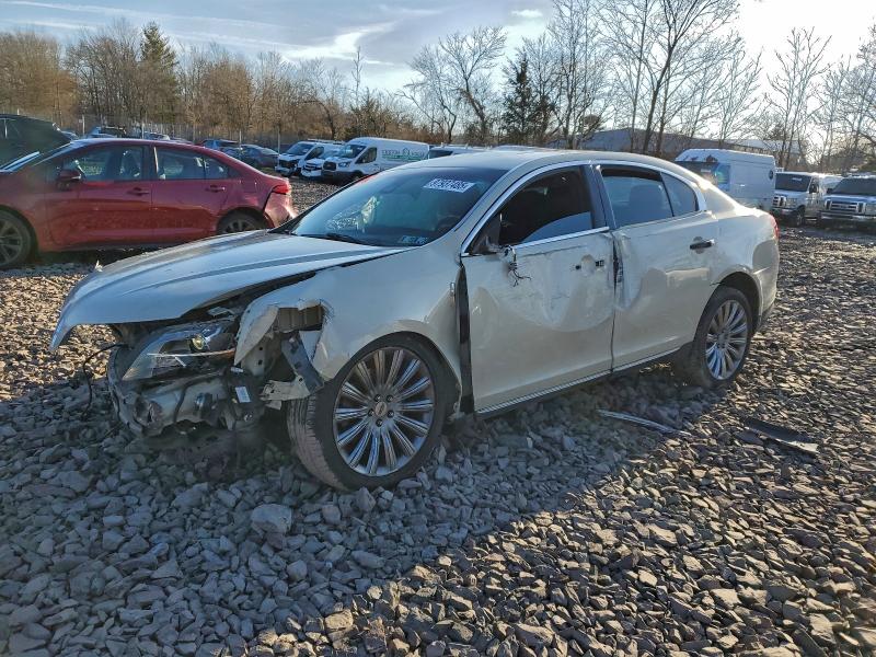 LINCOLN MKS 2014 with VIN 1LNHL9EK0EG604134 - Photo from auction