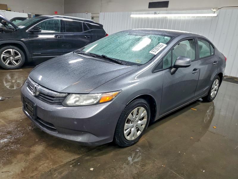 HONDA CIVIC LX 2012 with VIN 19XFB2F53CE109339 - Photo from auction