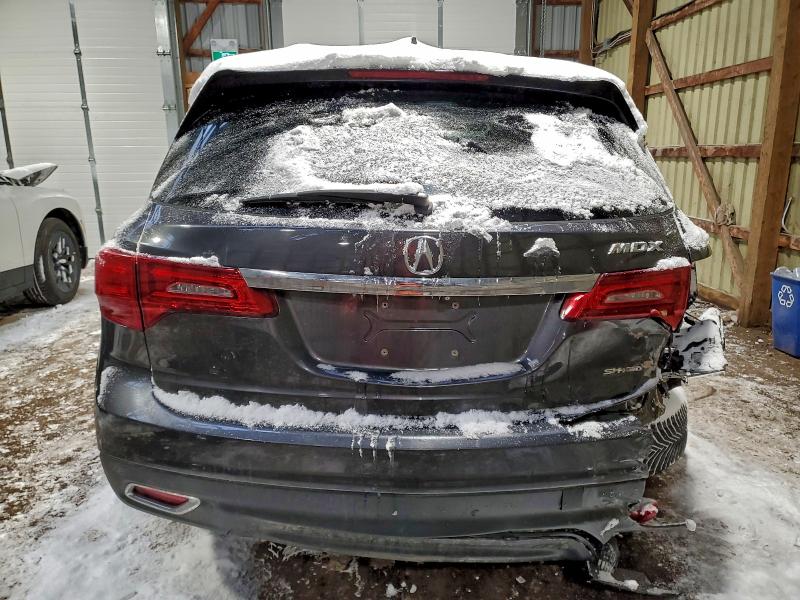 Photo 6 from auction – 2014 ACURA MDX TECHNO with VIN 5FRYD4H42EB502280