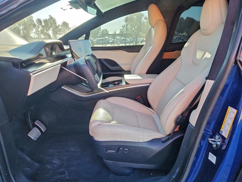 Photo 7 from auction – 2022 TESLA MODEL X with VIN 7SAXCBE67NF350266