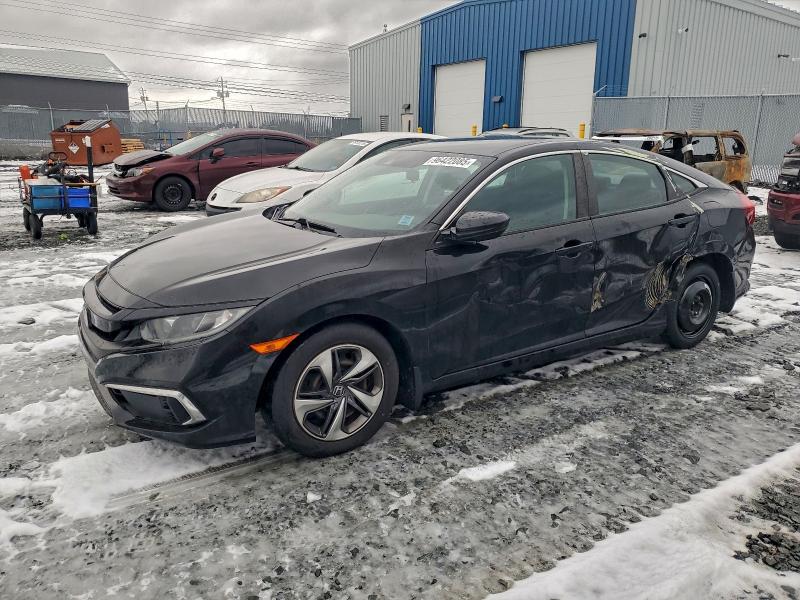 HONDA CIVIC LX 2019 with VIN 2HGFC2E52KH035382 - Photo from auction