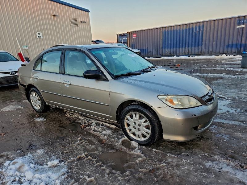 Photo 4 from auction – 2005 HONDA CIVIC LX with VIN 2HGES16635H513331