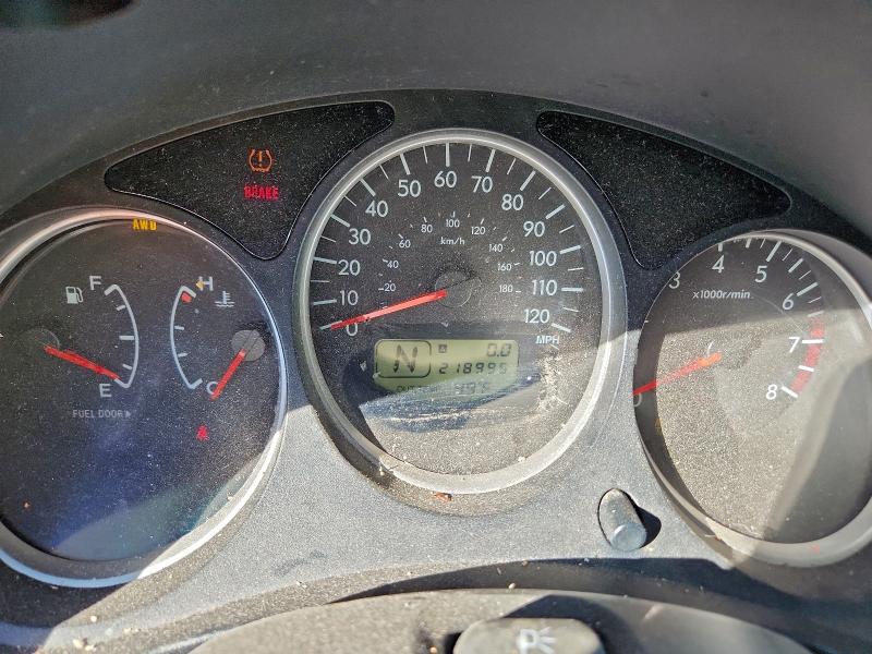 Photo 9 from auction – 2008 SUBARU FORESTER 2 with VIN JF1SG65628H728815