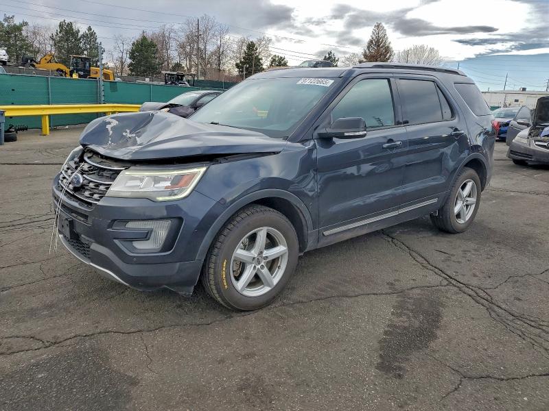 FORD EXPLORER X 2017 with VIN 1FM5K8D88HGD12399 - Photo from auction