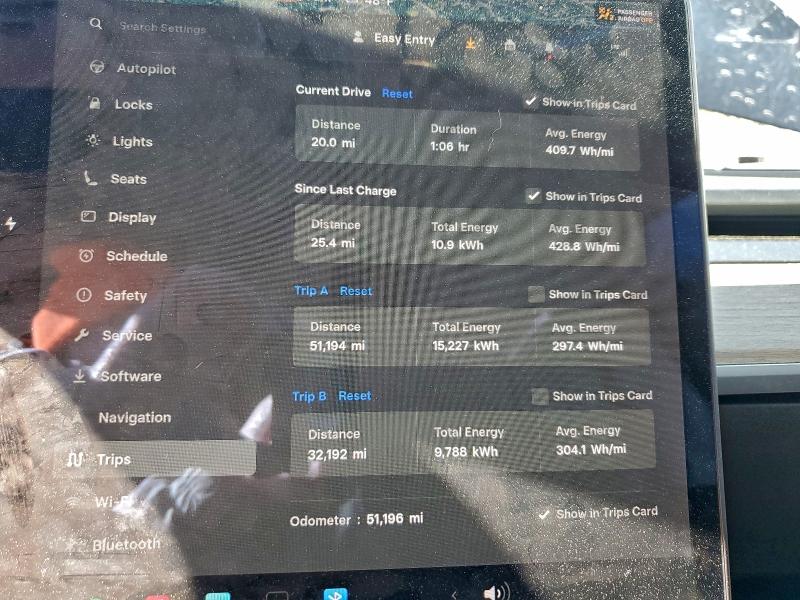 Photo 9 from auction – 2021 TESLA MODEL Y with VIN 5YJYGDEE7MF233245