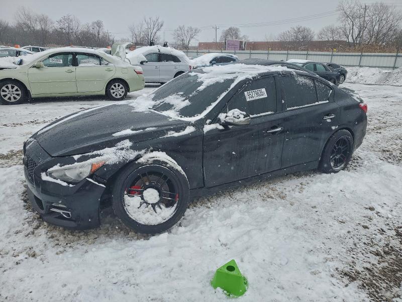 INFINITI Q50 BASE 2015 with VIN JN1BV7AR1FM401528 - Photo from auction
