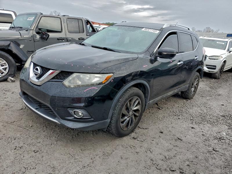 NISSAN ROGUE S 2015 with VIN 5N1AT2MV1FC776637 - Photo from auction