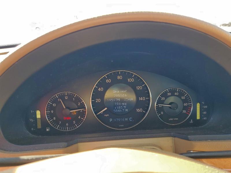 Photo 9 from auction – 2007 MERCEDES-BENZ E 350 with VIN WDBUF56X67B030604