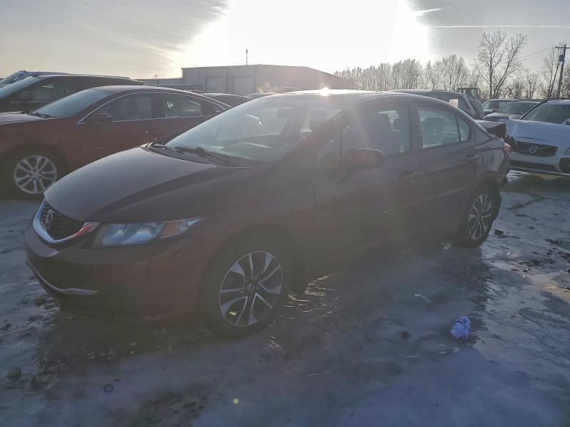 HONDA CIVIC EX 2015 with VIN 19XFB2F82FE116376 - Photo from auction