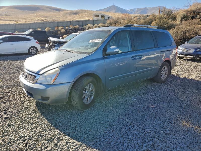 KIA SEDONA LX 2012 with VIN KNDMG4C7XC6484418 - Photo from auction