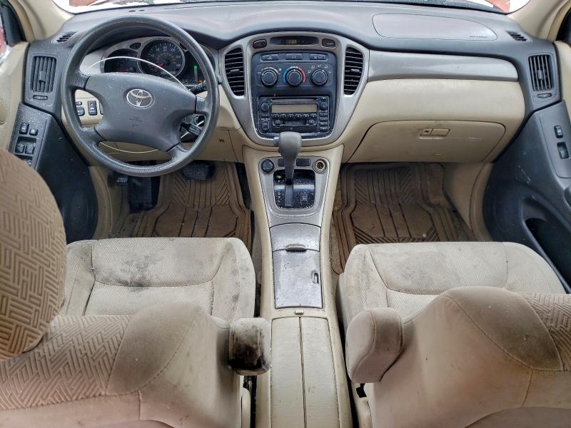 Photo 8 from auction – 2003 TOYOTA HIGHLANDER with VIN JTEGF21A530076183