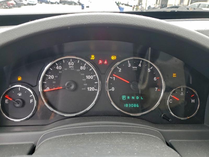 Photo 9 from auction – 2008 JEEP LIBERTY SP with VIN 1J8GN28K78W279336