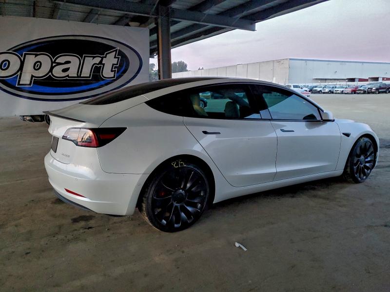 Photo 3 from auction – 2022 TESLA MODEL 3 with VIN 5YJ3E1EC5NF170239