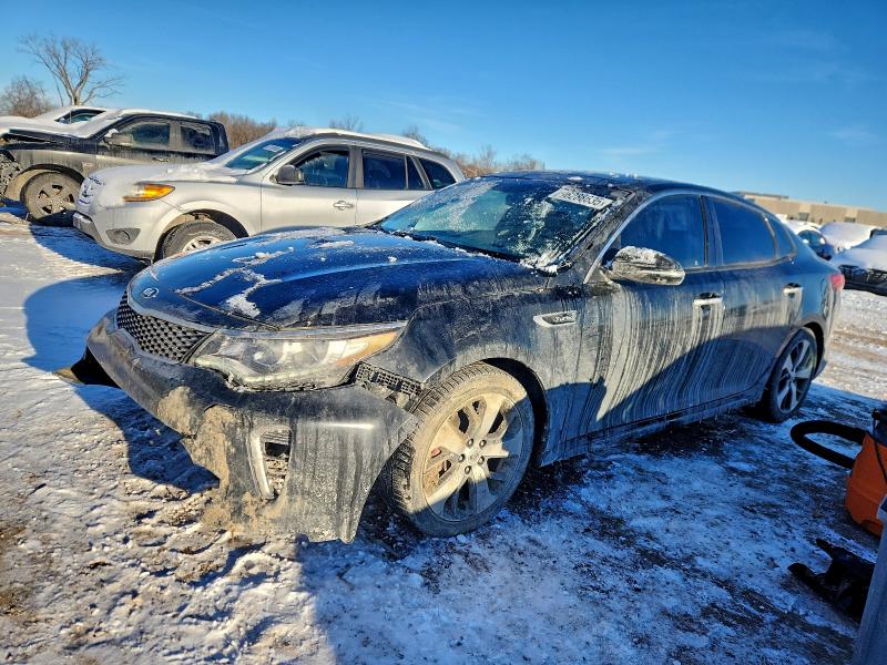 KIA OPTIMA 2018 with VIN 5XXGW4L26JG202746 - Photo from auction