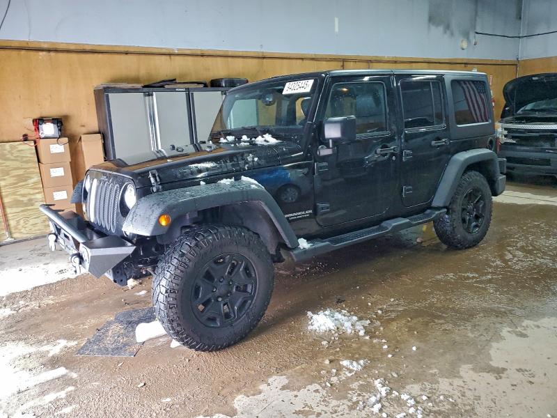 JEEP WRANGLER U 2017 with VIN 1C4BJWFG8HL624832 - Photo from auction