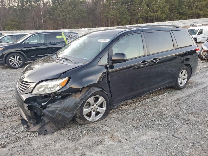 TOYOTA SIENNA LE 2013 with VIN 5TDKK3DC3DS288074 - Photo from auction