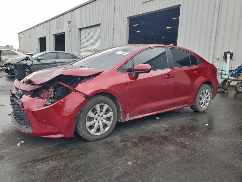 TOYOTA COROLLA 2022 with VIN 5YFEPMAE5NP375625 - Photo from auction