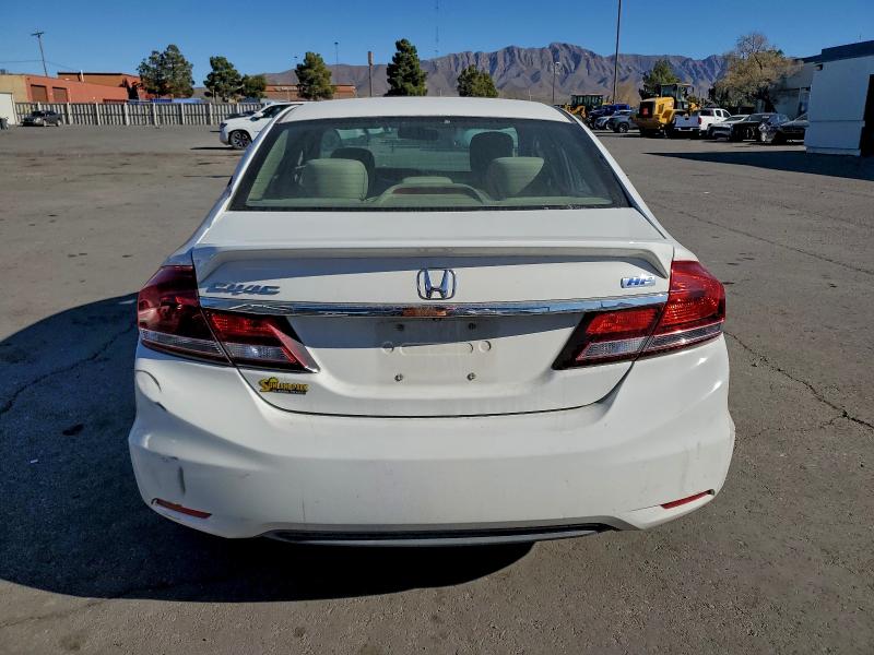 Photo 6 from auction – 2013 HONDA CIVIC HF with VIN 2HGFB2F65DH547960