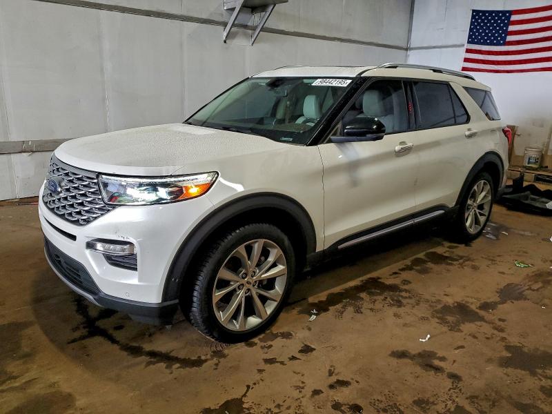 FORD EXPLORER P 2021 with VIN 1FM5K8HC1MGB59034 - Photo from auction