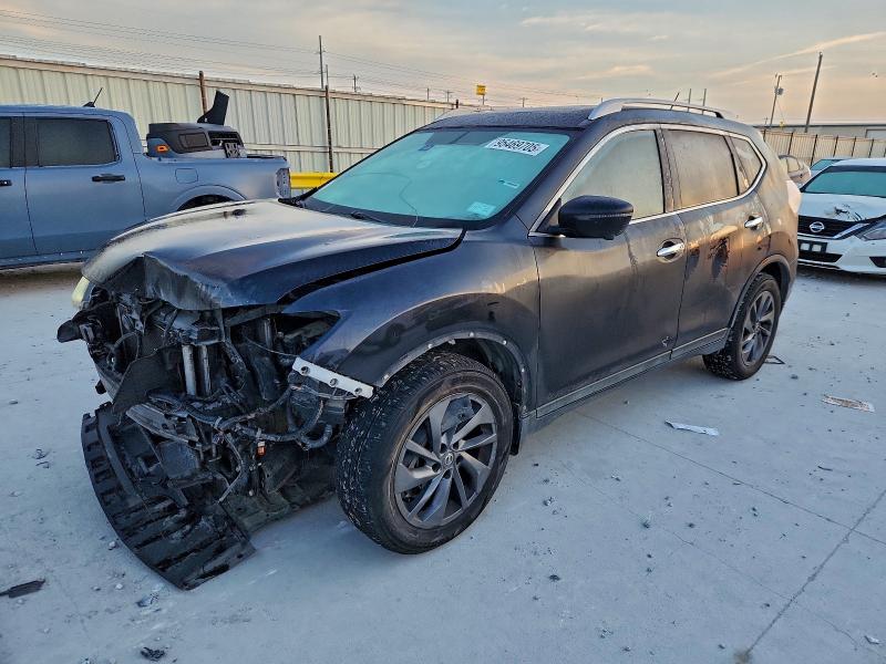 NISSAN ROGUE 2016 with VIN 5N1AT2MT9GC815412 - Photo from auction