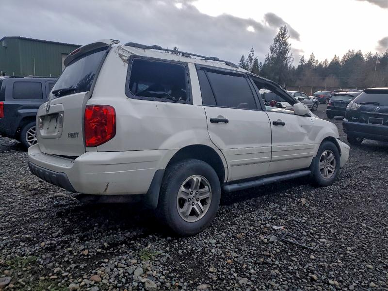 Photo 3 from auction – 2005 HONDA PILOT EX with VIN 2HKYF184X5H507223