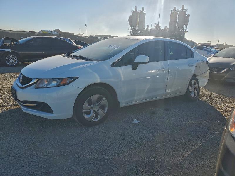 HONDA CIVIC LX 2013 with VIN 19XFB2F5XDE286763 - Photo from auction