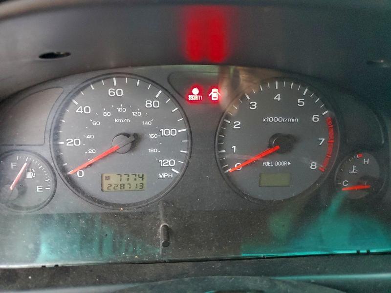 Photo 9 from auction – 2002 SUBARU FORESTER L with VIN JF1SF63592H704922