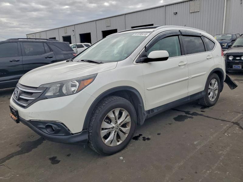 HONDA CR-V EXL 2014 with VIN 5J6RM3H75EL006097 - Photo from auction