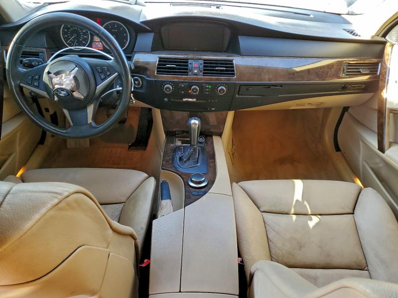 Photo 8 from auction – 2007 BMW 530 with VIN WBANE73597CM49075