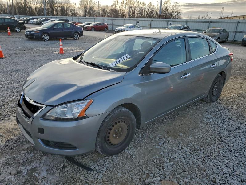 NISSAN SENTRA S 2013 with VIN 3N1AB7AP4DL657334 - Photo from auction