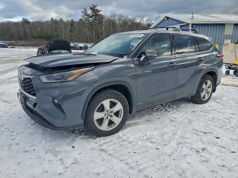 TOYOTA HIGHLANDER 2021 with VIN 5TDBBRCH5MS517029 - Photo from auction