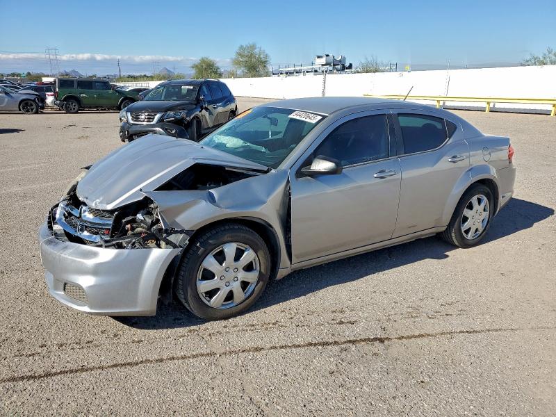 DODGE AVENGER SE 2014 with VIN 1C3CDZAB6EN222997 - Photo from auction