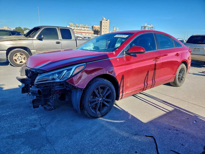 HYUNDAI SONATA SE 2017 with VIN 5NPE24AF1HH535301 - Photo from auction