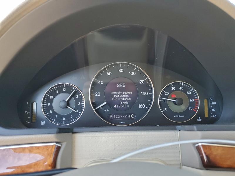 Photo 9 from auction – 2004 MERCEDES-BENZ E with VIN WDBUF65J44A490378