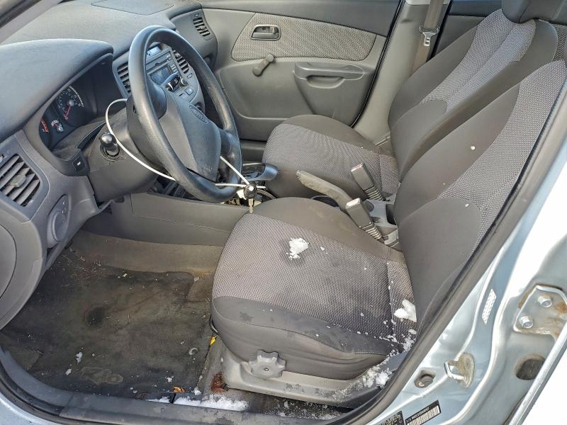 Photo 7 from auction – 2009 KIA RIO BASE with VIN KNADE223396484937