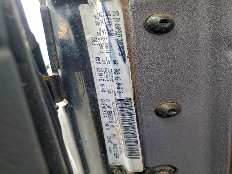 Photo 14 from auction – 1998 JEEP WRANGLER with VIN 1J4FY19S5WP763154