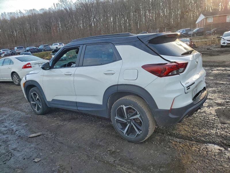 Photo 2 from auction – 2022 CHEVROLET TRAILBLAZE with VIN KL79MUSL0NB129343