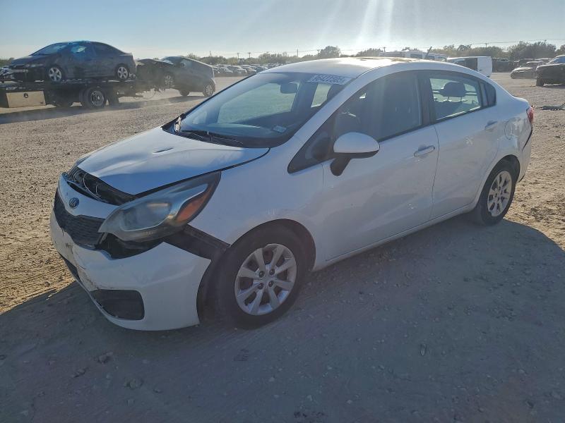 KIA RIO LX 2012 with VIN KNADM4A37E6394913 - Photo from auction