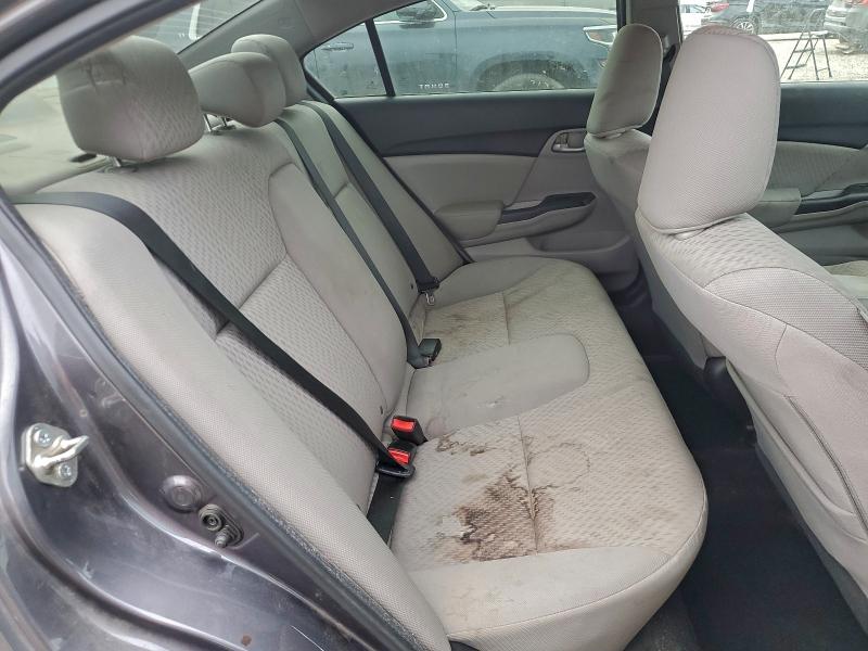 Photo 10 from auction – 2014 HONDA CIVIC LX with VIN 19XFB2F54EE247443