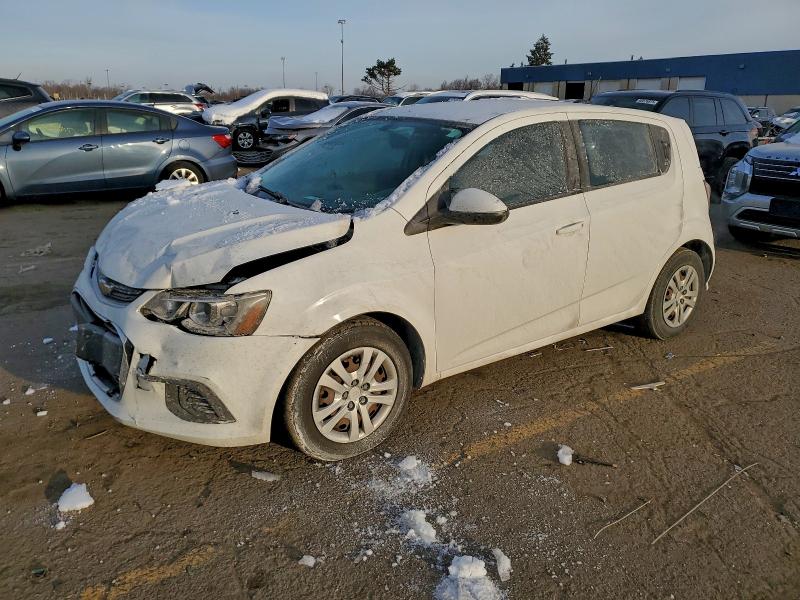CHEVROLET SONIC 2017 with VIN 1G1JG6SH4H4174351 - Photo from auction