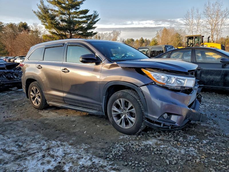 Photo 4 from auction – 2014 TOYOTA HIGHLANDER with VIN 5TDJKRFH3ES045616