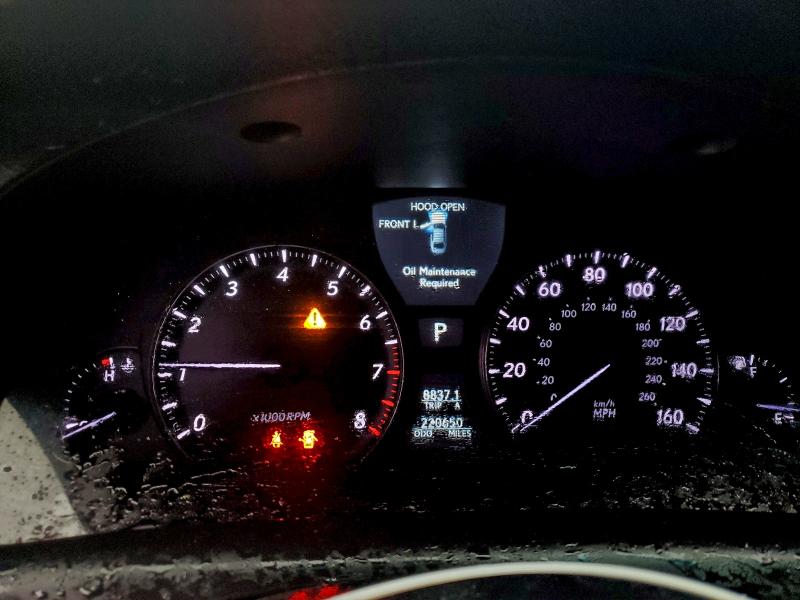 Photo 9 from auction – 2007 LEXUS LS 460 with VIN JTHBL46F575035311