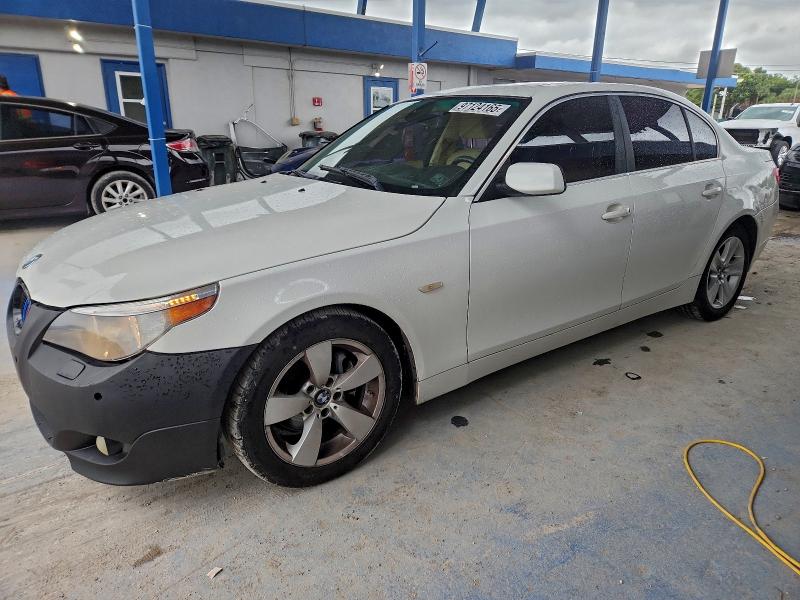 BMW 525 I 2007 with VIN WBANE53527CW67010 - Photo from auction