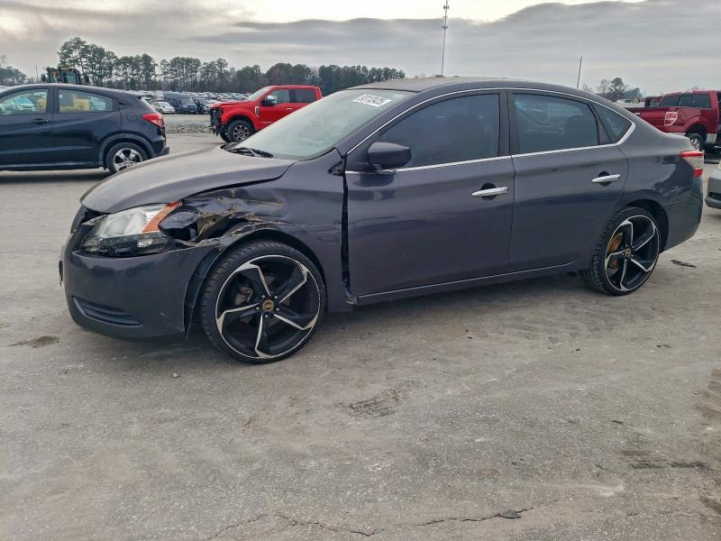 NISSAN SENTRA S 2014 with VIN 1N4AB7AP2EN851056 - Photo from auction