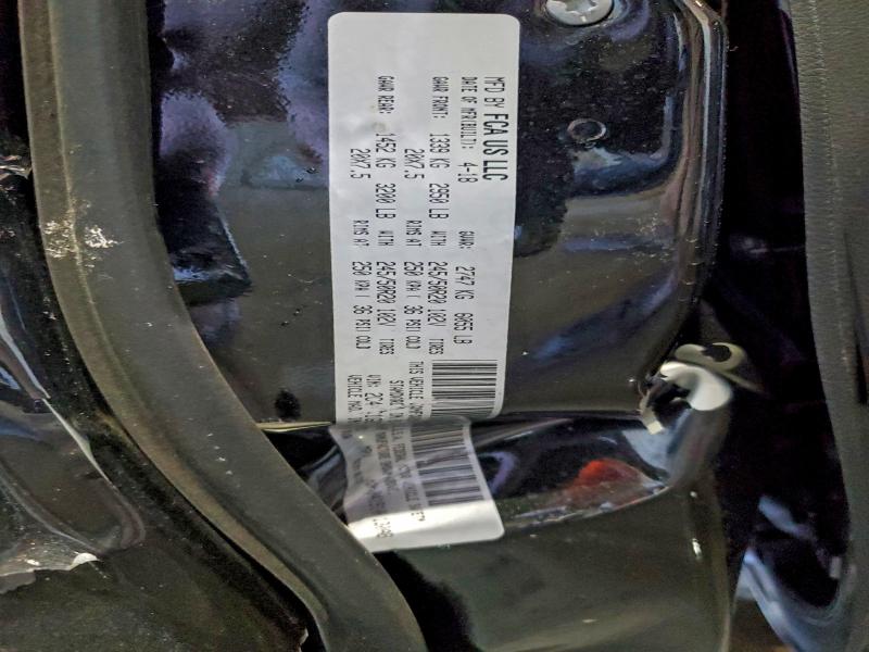 Photo 14 from auction – 2018 CHRYSLER PACIFICA L with VIN 2C4RC1GG9JR260007