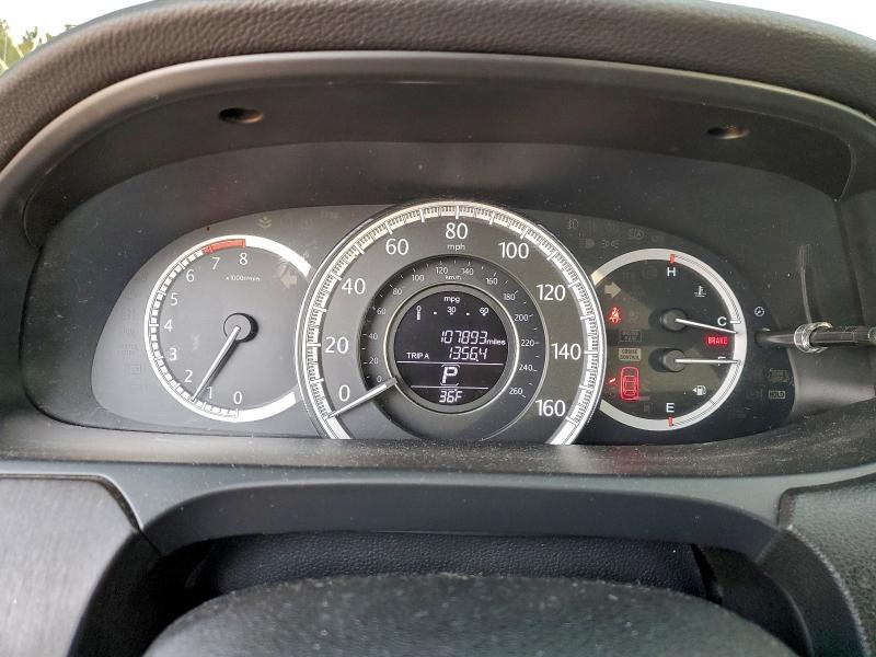 Photo 9 from auction – 2014 HONDA ACCORD EXL with VIN 1HGCR2F80EA298788