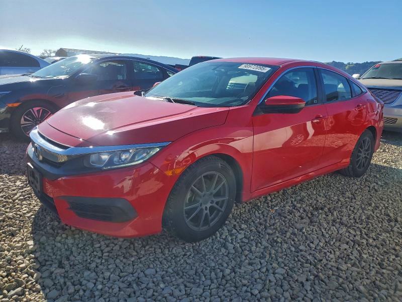 Photo 1 from auction – 2017 HONDA CIVIC LX with VIN 2HGFC2F56HH521572