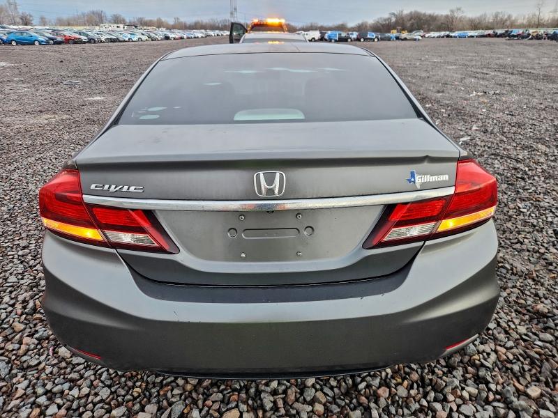 Photo 6 from auction – 2013 HONDA CIVIC LX with VIN 2HGFB2F50DH583028